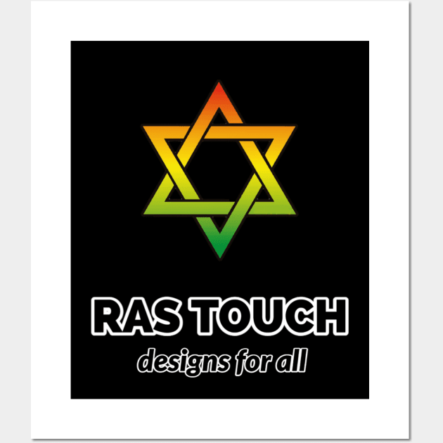 Ras Touch Star Wall Art by Rockers Media